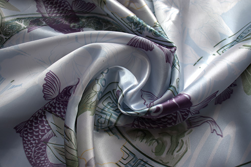 Tribute Silk Fabric for Bedding Sets