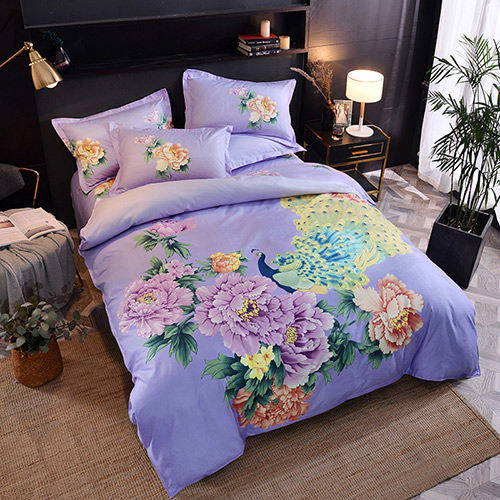 Factory Wholesales Flower print Bedding Sets 004