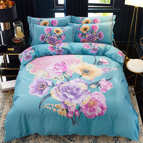 Flower print Bedding Sets Luxury Bedding Sets 0011